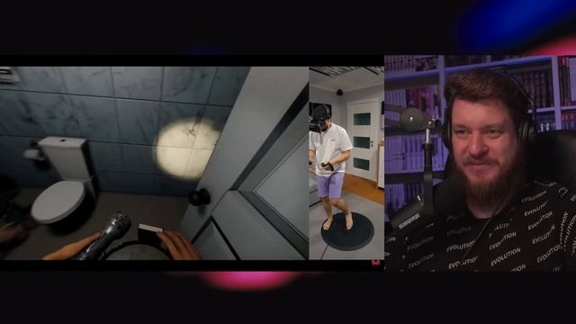 И смешно и страшно #5 (Phasmophobia VR) | РЕАКЦИЯ НА МАРМОКА смотреть онлайн