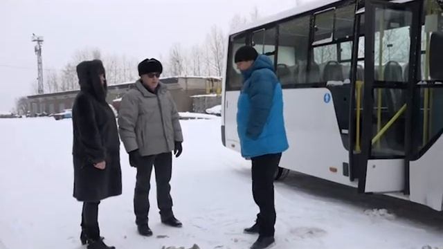 Администрацией города приобретен автобус. смотреть онлайн