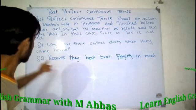 Past Perfect Continuous Tense in Urdu/Hindi Part 2, Tenses, Basic Grammar Lesson, Learn Grammar смотреть онлайн