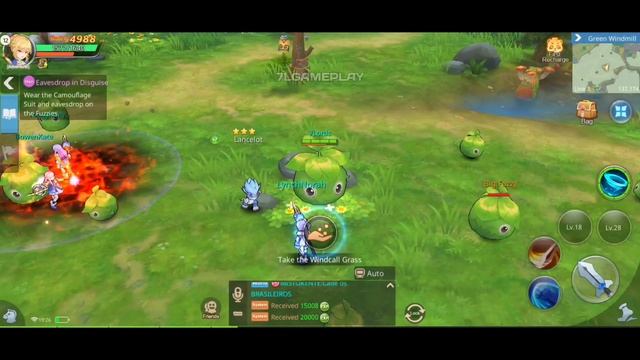 Guardians of Cloudia Gameplay - MMORPG (Android) смотреть онлайн