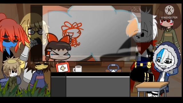 Undertale Reacts To Touhou (Frisk Vs Sakuya)