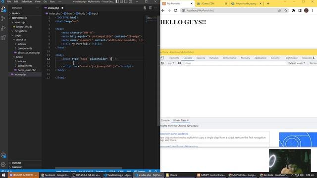Part 1 PHP with JQuery - File Structure and Setup. смотреть онлайн