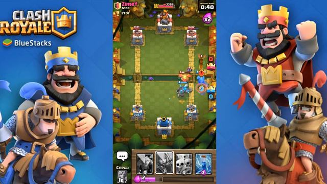 Выпало БРЕВНО! Clash Royale! смотреть онлайн