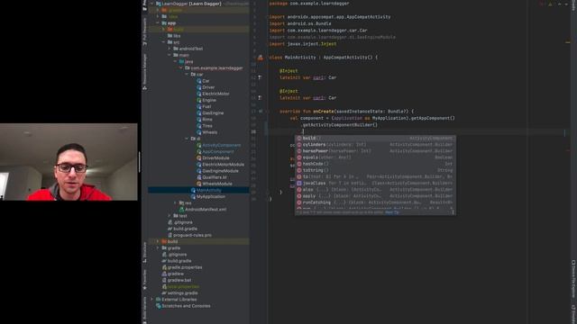 Dagger - Kotlin - Subcomponent Builder 12 смотреть онлайн