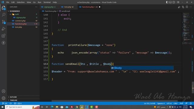 31 - how to send mail ( Flutter & PHP & MYSQL Ecommerce Arabic) смотреть онлайн