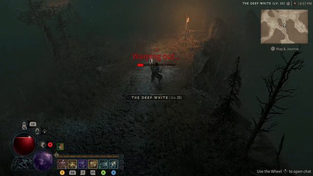 Diablo 4 Beta, traveling out of "Fractured Peak" in every direction as far as possible смотреть онлайн