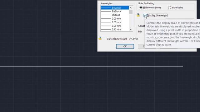 Line thickness not visible in AutoCAD? Use of Line Weight in AutoCAD. смотреть онлайн