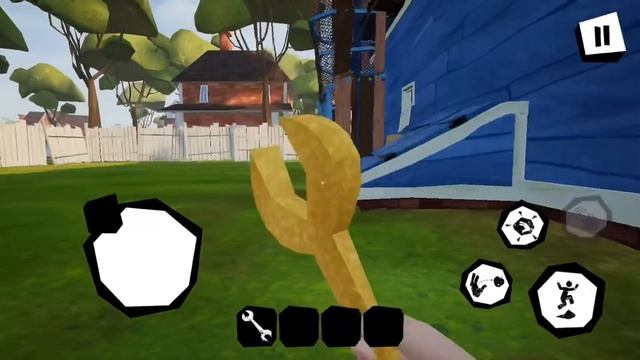 Hello Neighbor mobile act 1 walkthrough Привет Сосед на телефоне акт 1 прохождение смотреть онлайн
