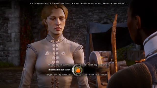 62 Dragon Age Inquisition Cut Scenes : Dirt Frightens the Faithful смотреть онлайн