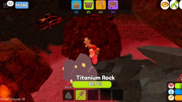 The easy way to get JADE, TOPAS, TITANIUM and RUBY in The Lost Land Roblox | Destroy Volcano Heart смотреть онлайн