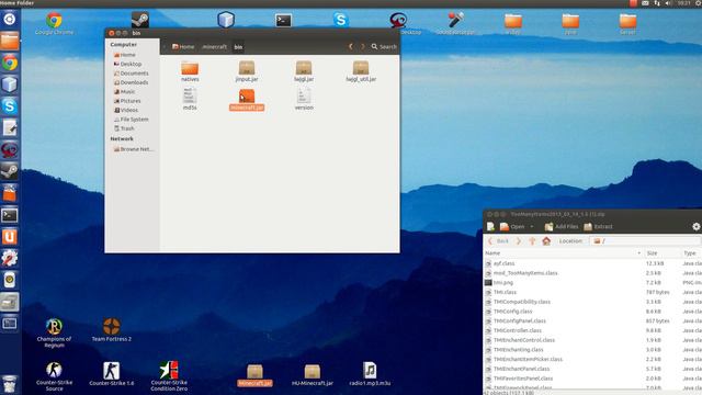Minecraft tutorial - Too Many Items 1.5.0 mod ubuntu(linux)-n HUN смотреть онлайн