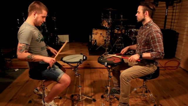 Обучение игре на барабанах. Drumchannel, 3-й урок смотреть онлайн