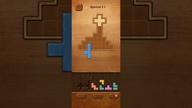 Wood Block Puzzle (by XLsoft) - free offline block puzzle game for Android and iOS - gameplay. смотреть онлайн