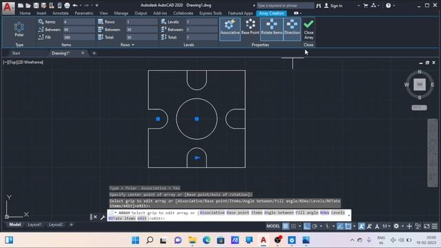 AutoCAD 2d tutorial in hindi | 2d sketch | autocad 2d drawing for practice⚙️ смотреть онлайн