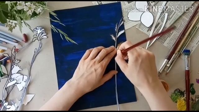 Мастер класс по рисованию ЦВЕТЫ смотреть онлайн