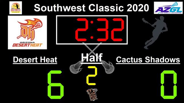 2020 Southwest Classic Desert Heat Black vs Cactus Shadows | Girls Lacrosse Livestream смотреть онлайн