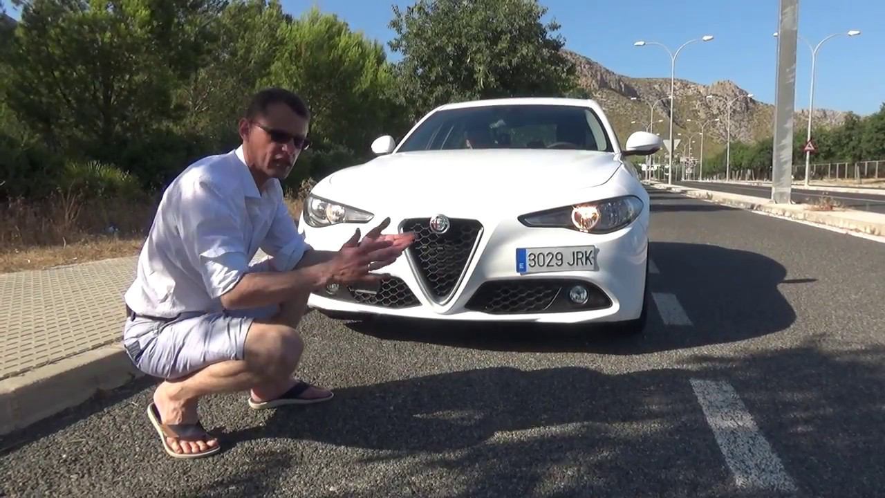 Альфа Ромео Джулия (Alfa Romeo Giulia): Тест драйв в Испании смотреть онлайн