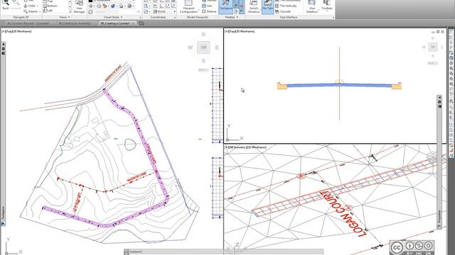 AutoCAD Civil 3D - Koridormudelite disain (3D) смотреть онлайн