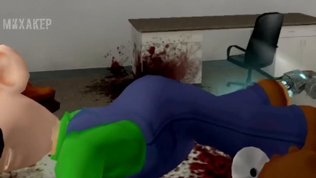 Garry's Mod Смешные моменты (перевод) #27 - Доктор Марио, Медосмотр, Худшая больница (Gmod)