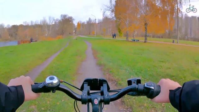 Велопрогулка вокруг озера смотреть онлайн