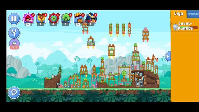 Шлифовка уровней Angry Birds Friends от 26 июня 2021. Переалив с твича. смотреть онлайн