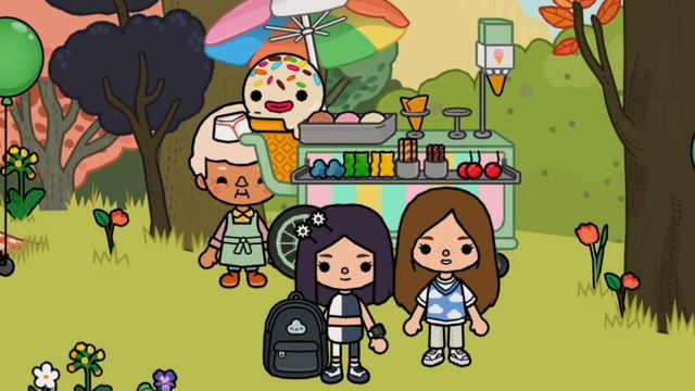•|День с Файбер👍🛍|• 🌿{кафе,покупки,гуляние,гости}💚//Toca boca//Тока бока//Melon toca смотреть онлайн