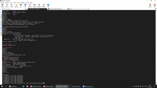 Installing Cisco AMP Linux connector on Linux (CentOS) and importing the GPG key смотреть онлайн