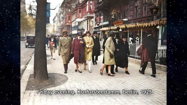1920-1930's Berlin In Color / 75 Impressive Rare Photos