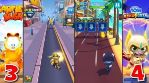 20 миссий дня. Кто быстрее челлендж Анджела в ПОГОНЯ ГЕРОЕВ против Тома, Гарфилда и Джека