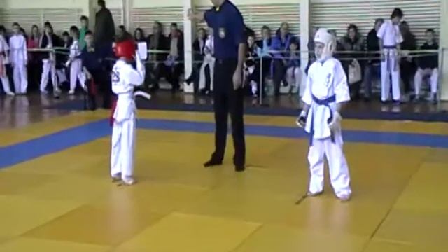 Первенство края Синкёкусинкай. Влад. 1 бой смотреть онлайн