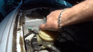 Замена рулевой рейки Accent,прокачка