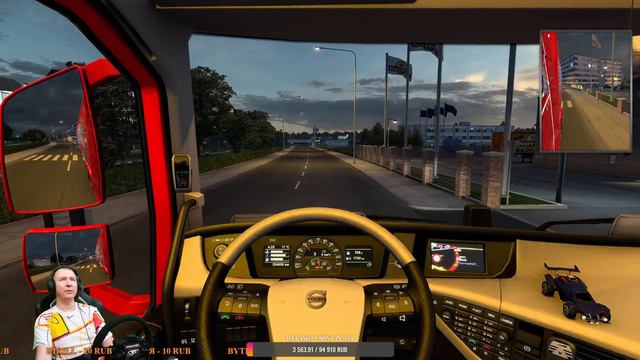 Euro Truck Simulator 2 на RTX4090 😎 Конвой Dobrov 47 RUS с друзьями. смотреть онлайн
