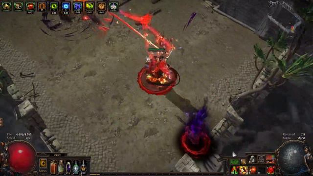 Path of Exile: Рубака Вихрь на пол-экрана. Очень Дешевый, быстрый и сильный билд! смотреть онлайн