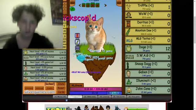 mlg cat clicker смотреть онлайн