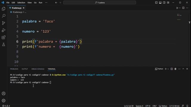 F Strings pueden hacer esto? смотреть онлайн