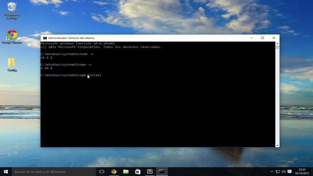 Curso de JavaScript ES6, Configuración en Windows смотреть онлайн