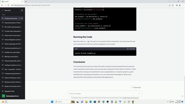 3d Math Library For Python смотреть онлайн