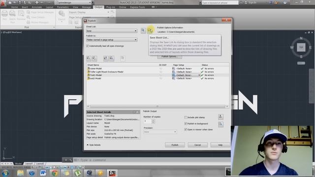 Batch Plotting, Publishing, or Printing Multiple Drawings in AutoCAD. смотреть онлайн