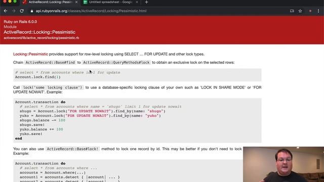 Pessimistic Locking in the Database with Rails | Preview смотреть онлайн