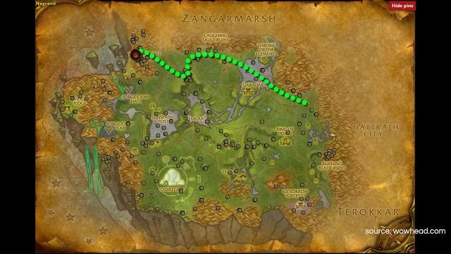 How to Farm Adamantite Ore - WoW: The Burning Crusade Mining Route смотреть онлайн
