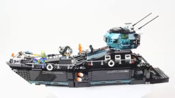 Lego Ultra Agents 70173 Ultra Agents Ocean HQ - Lego Speed Build смотреть онлайн