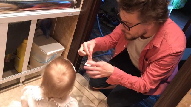 Ко дню рождения нашей дочки. Годик! смотреть онлайн