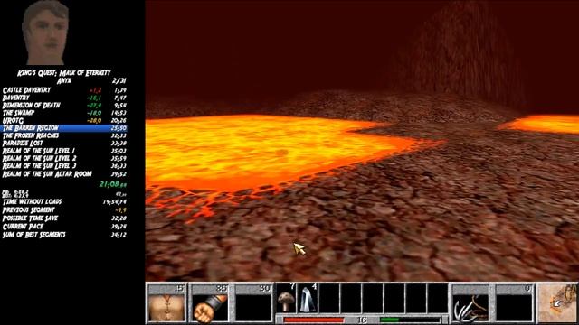 King's Quest: Mask of Eternity any% speedrun in 36:51 (time without loads) смотреть онлайн