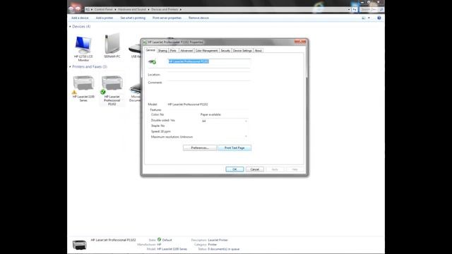 Cleaning HP P1102 LazerJet Printer