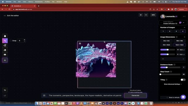 Leonardo AI - How To Expand Your Artwork With The AI Canvas Editor - Quick Tutorial смотреть онлайн