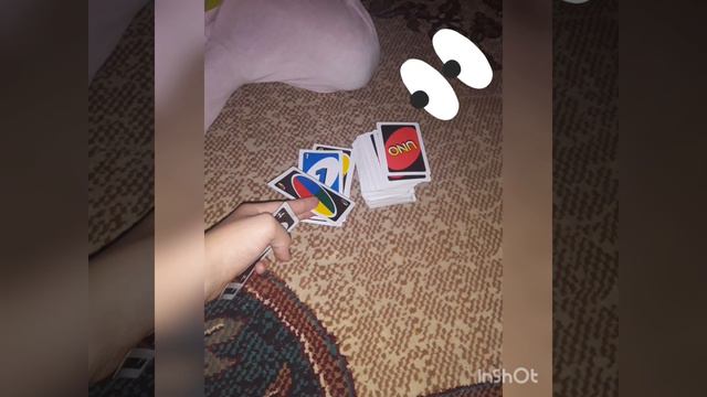 С сестрёнкой решили поиграть в uno.😁 смотреть онлайн