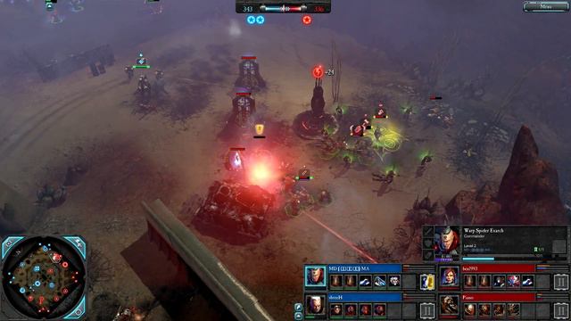 Dawn of War II: Retribution - 2v2 - MDMA, shreeH vs. ben1993, Piano смотреть онлайн