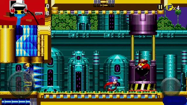 Sonic cd lite Boss full gameplay смотреть онлайн