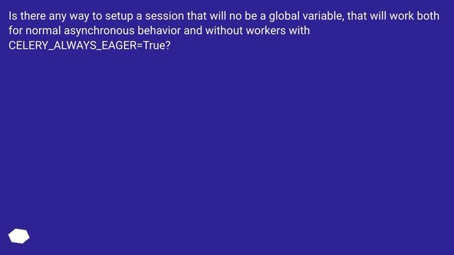 how to setup sqlalchemy session in celery tasks with no global variable смотреть онлайн