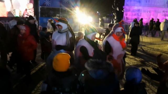 Парк Победы. Путешествие в Рождество. Мини Москва. Поклонная гора. Новый год 2016 смотреть онлайн